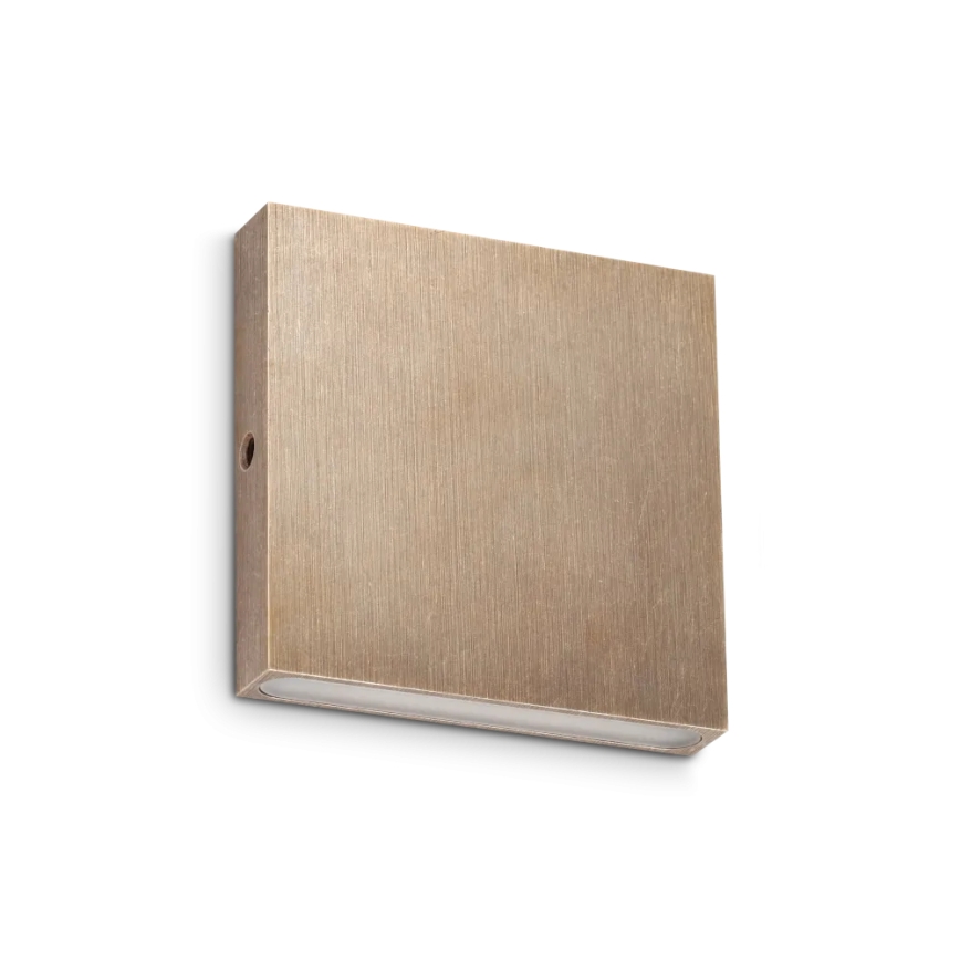 Ideal Lux - Aplica de perete pentru exterior POST-IT, LED/3W/12V, CRI 90, alamă