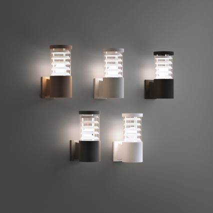 Ideal Lux - Aplica de perete pentru exterior TRONCO 1xE27/42W/230V IP44, maro