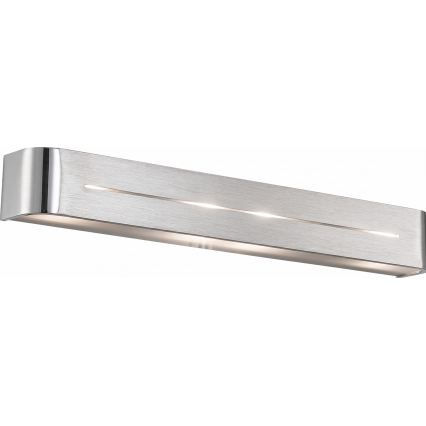 Ideal Lux - Aplică de perete POSTA 4xE14/40W/230V crom mat