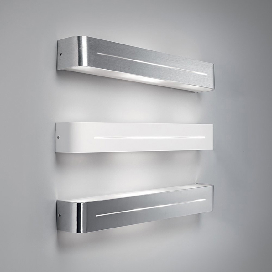 Ideal Lux - Aplică de perete POSTA 4xE14/40W/230V crom mat