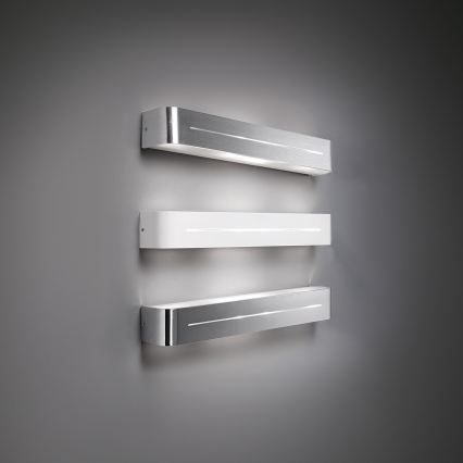 Ideal Lux - Aplică de perete POSTA 4xE14/40W/230V crom mat