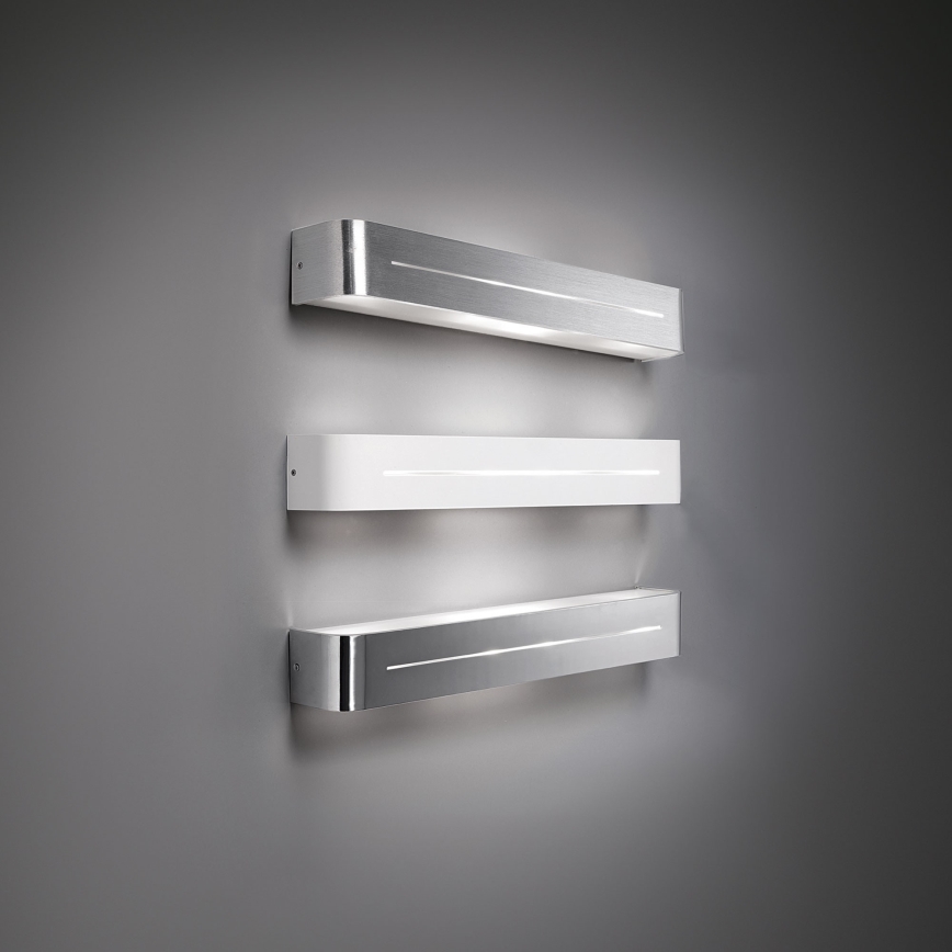 Ideal Lux - Aplică de perete POSTA 4xE14/40W/230V crom mat