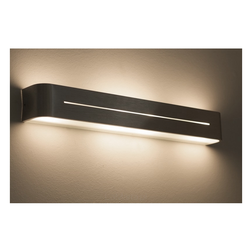 Ideal Lux - Aplică de perete POSTA 4xE14/40W/230V crom mat