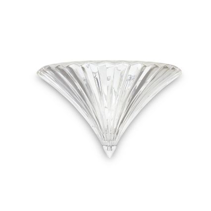 Ideal Lux - Aplica de perete SANTA, 1x E14, 40W, 230V, sticlă transparentă