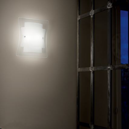 Ideal Lux - Aplică de perete TRIPLO 2xE27/60W/230V transparentă