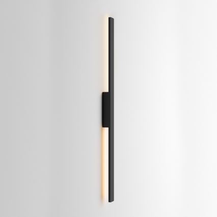 Ideal Lux - Aplică LED de exterior LINEA, 23W, 230V, CRI 90, 144 cm, IP54, neagră