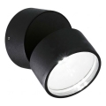 Ideal Lux - Aplică LED de exterior OMEGA, 7W, 230V, CRI 90, IP54, negru