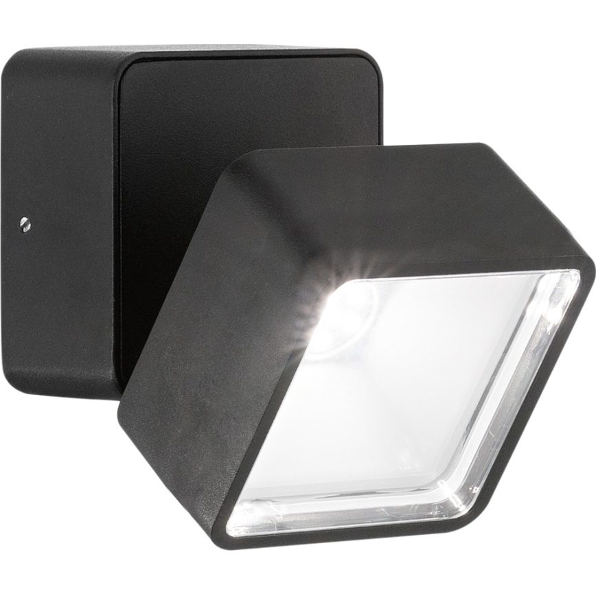 Ideal Lux - Aplica LED de exterior OMEGA LED/7W/230V CRI 90 IP54 maro