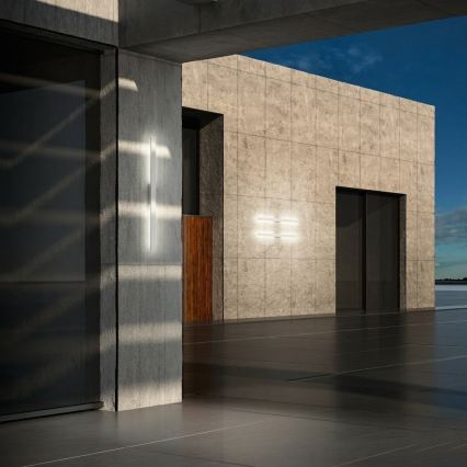 Ideal Lux - Aplica LED de exterior LINEA LED/23W/230V, CRI 90, 144 cm, IP54, albă