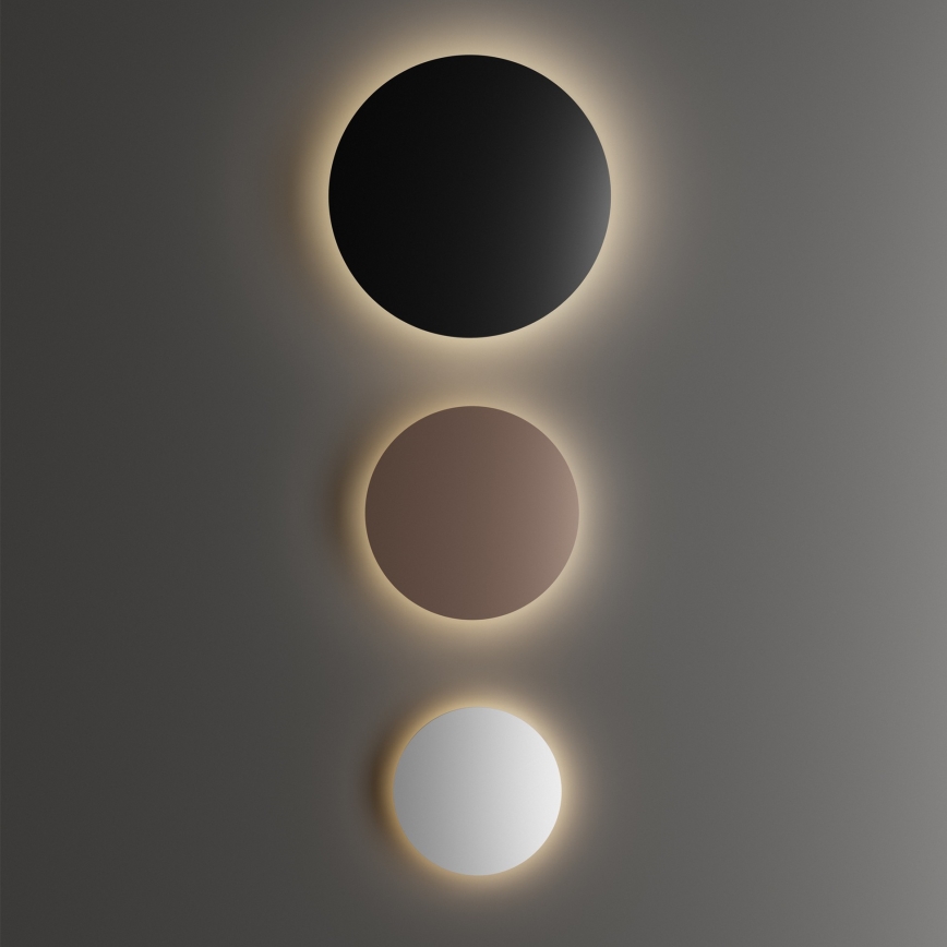 Ideal Lux - Aplică de perete LED pentru exterior PUNTO, 9W, 230V, CRI 90, Ø 18 cm, IP54, alb