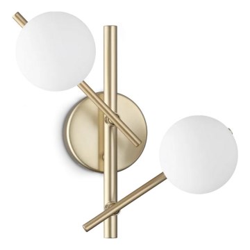 Ideal Lux - Aplică LED de perete ATLAS 2xG9/3W/230V aurie