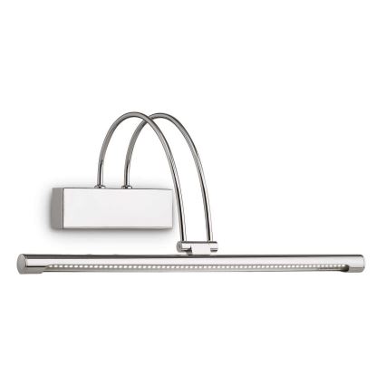 Ideal Lux - Aplica LED pentru tablouri MIRROR, 4,6W, 230V, crom lucios