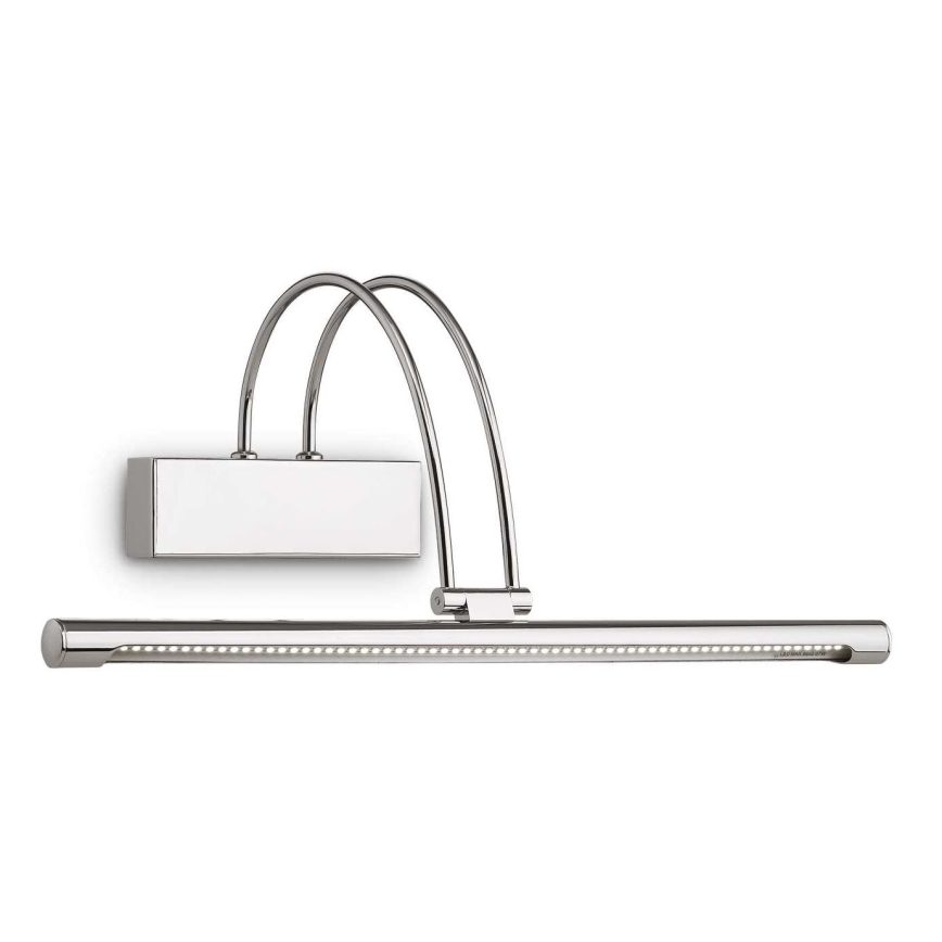Ideal Lux - Aplica LED pentru tablouri MIRROR, 4,6W, 230V, crom lucios