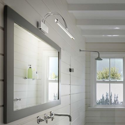 Ideal Lux - Aplica LED pentru tablouri MIRROR, 4,6W, 230V, crom lucios