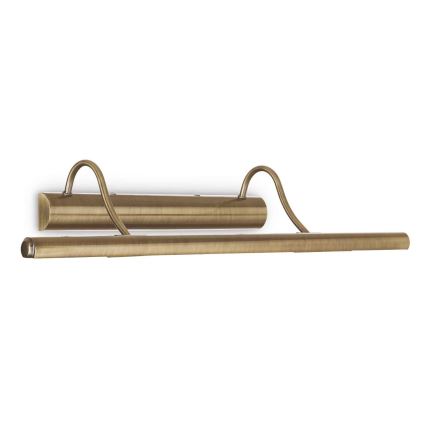 Ideal Lux - Aplica LED pentru tablouri MIRROR 4xG9/3W/230V bronz