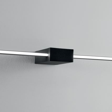 Ideal Lux - Aplică LED pentru tablouri THEO, 12W, 230V, 75 cm, CRI 90, neagră