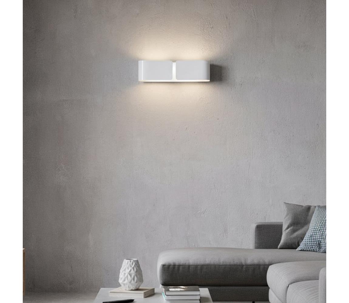 Ideal lux - Aplică perete 2xE27/60W/230V alb