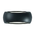 Ideal lux - Aplică perete exterior 1xE27/23W/230V negru