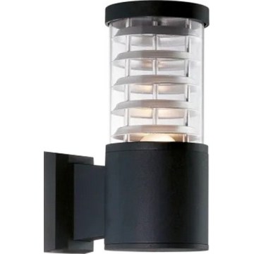 Ideal lux - Aplică perete exterior 1xE27/60W/230V negru