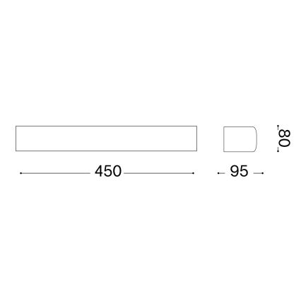 Ideal lux - Aplica perete exterior 2xE27/60W/230V IP54