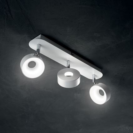 Ideal Lux - Aplica spot de perete OBY 3xLED/6W/230V CRI 90 alb