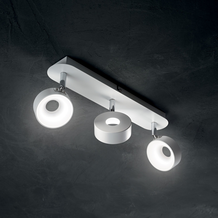 Ideal Lux - Aplica spot de perete OBY 3xLED/6W/230V CRI 90 alb