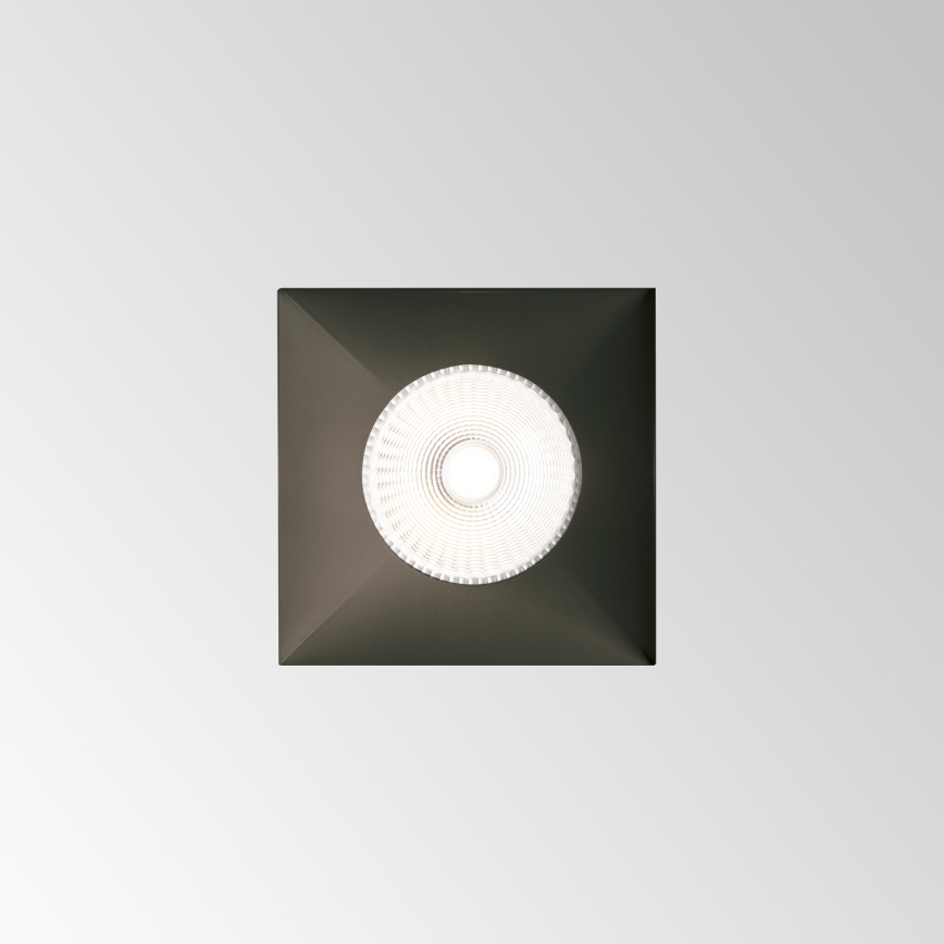 Ideal Lux - Corp încastrat LED GAME TRIM, LED/11W/230V, 3000K, CRI 90, 8,4 x 8,4 cm, IP40, negru