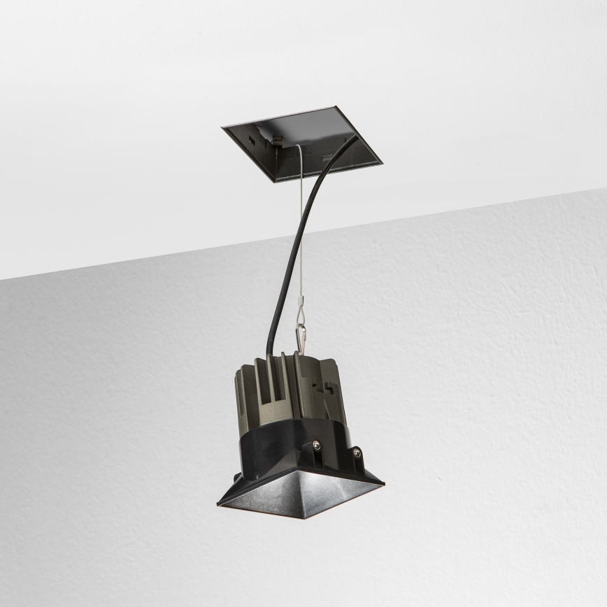 Ideal Lux - Corp încastrat LED GAME TRIM, LED/11W/230V, 3000K, CRI 90, 8,4 x 8,4 cm, IP40, negru