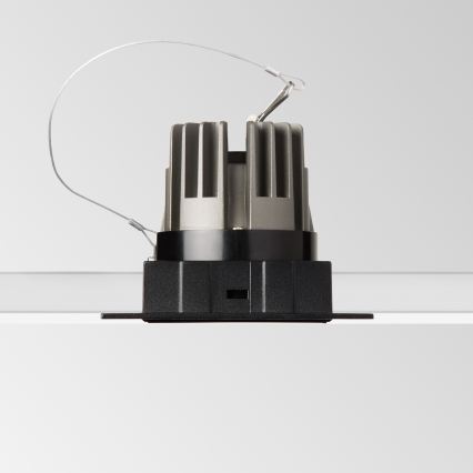 Ideal Lux - Corp încastrat LED GAME TRIM, LED/11W/230V, 3000K, CRI 90, 8,4 x 8,4 cm, IP40, negru