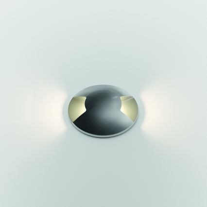 Ideal Lux - Corp îngropat LED ROCKET/3W/230V CRI 90 IK08 IP67 crom mat