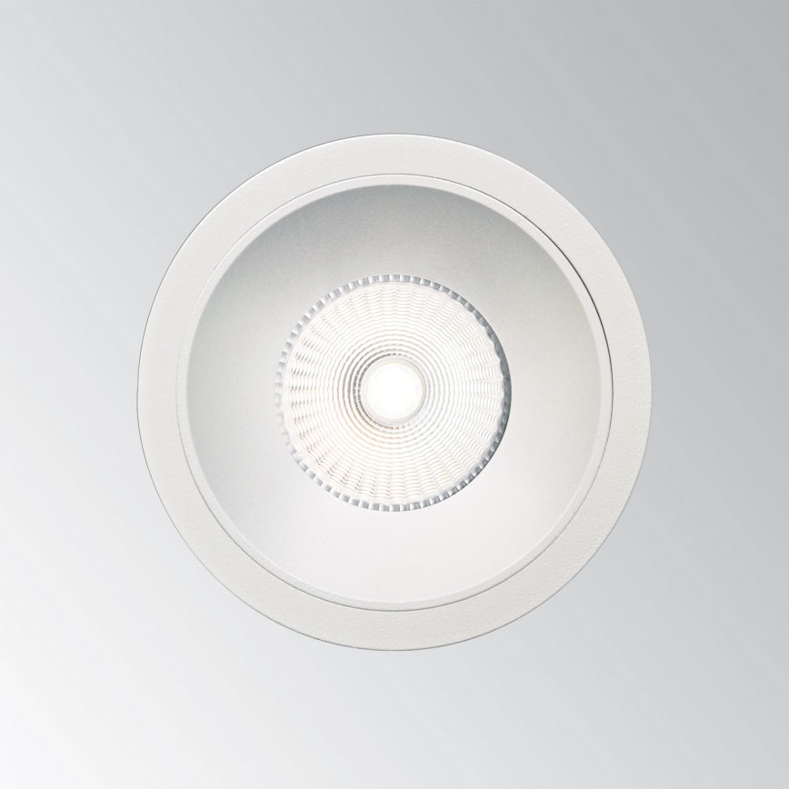 Ideal Lux - Spot LED încastrat GAME TRIM, 5,5 W, 230 V, 3000 K, CRI 90, Ø 5,8 cm, alb