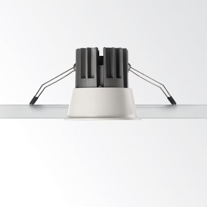 Ideal Lux - Spot LED încastrat GAME TRIM, 5,5 W, 230 V, 3000 K, CRI 90, Ø 5,8 cm, alb