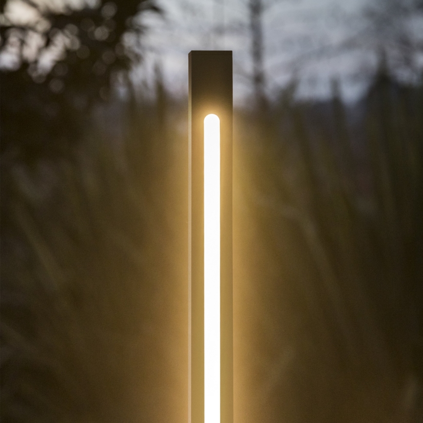 Ideal Lux JEDI - lampă LED de exterior, 25W/230V, 160 cm, CRI 90, IP65, antracit