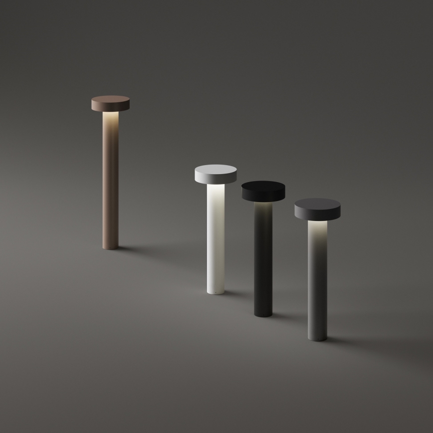 Ideal Lux - Lampă de exterior 4xG9/15W/230V 60 cm IP44 maro