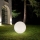 Ideal Lux - Lampă de exterior DORIS 1xE27/60W/230V Ø 30 cm IP44 gri