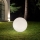 Ideal Lux - Lampă de exterior DORIS 1xE27/60W/230V Ø 48 cm IP44 gri