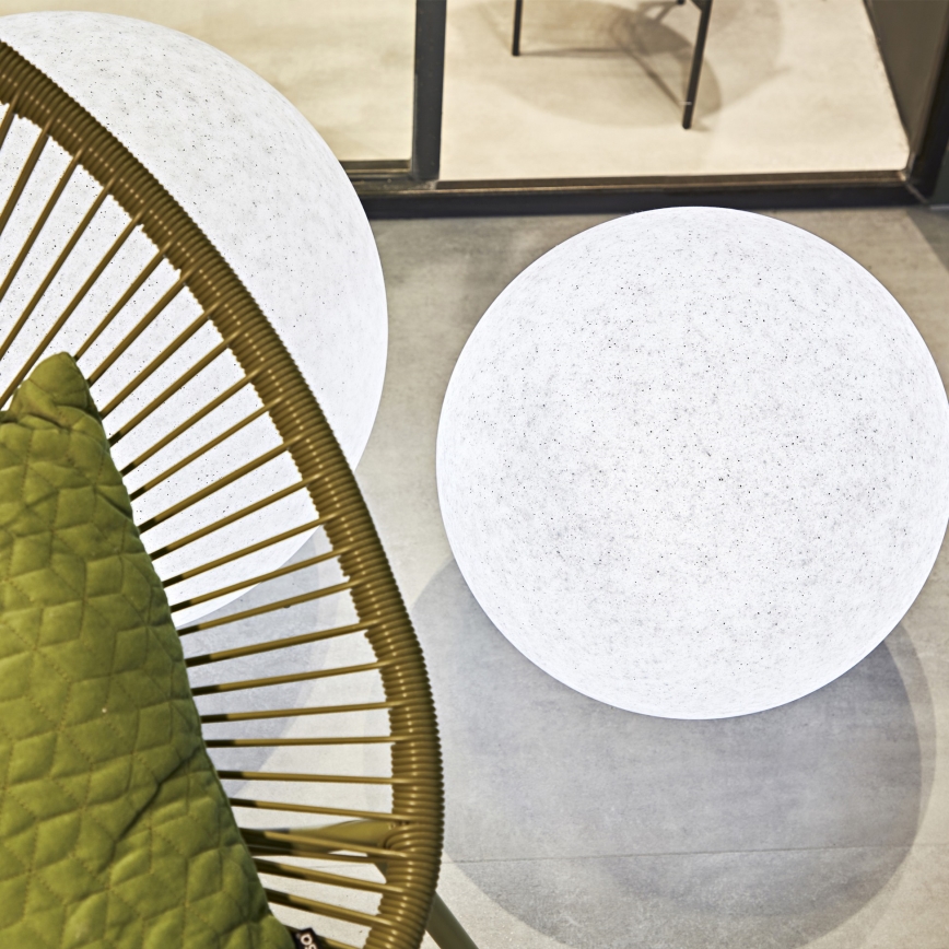 Ideal Lux - Lampă de exterior DORIS 1xE27/60W/230V, Ø 78 cm, IP44, gri