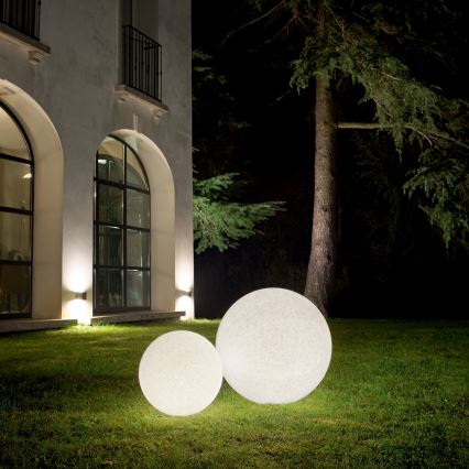 Ideal Lux - Lampă de exterior DORIS, Ø 58 cm, 1xE27/60W/230V, IP44, gri