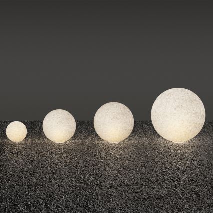 Ideal Lux - Lampă de exterior DORIS, Ø 58 cm, 1xE27/60W/230V, IP44, gri