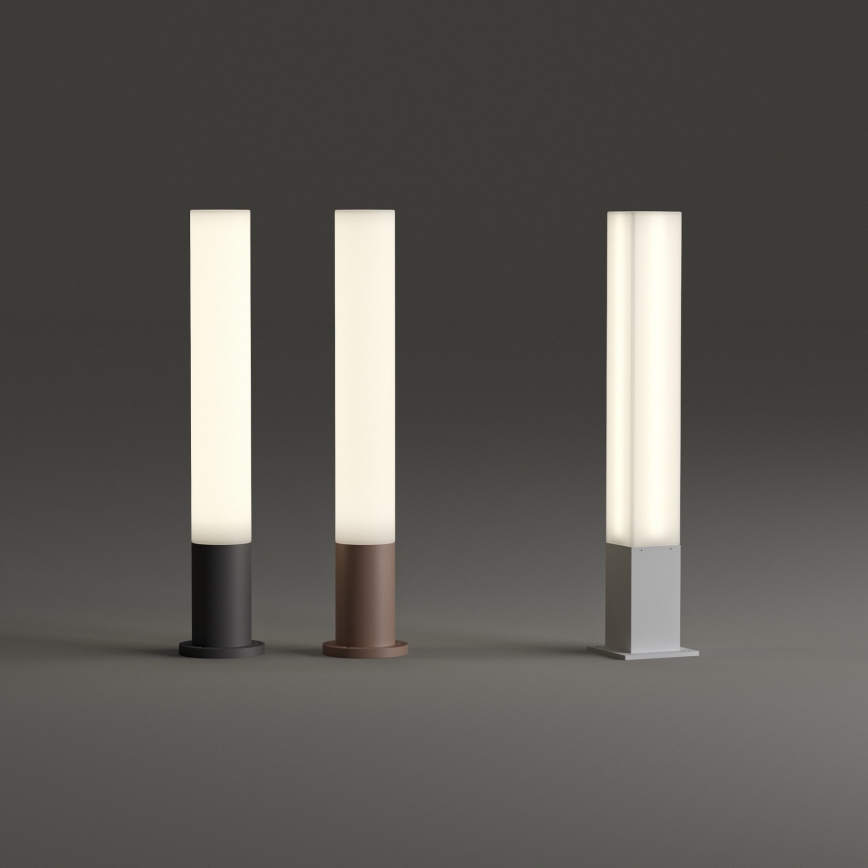 Ideal Lux - Lampă de exterior EDO OUTDOOR 1xGX53/15W/230V 79 cm IP65 maro