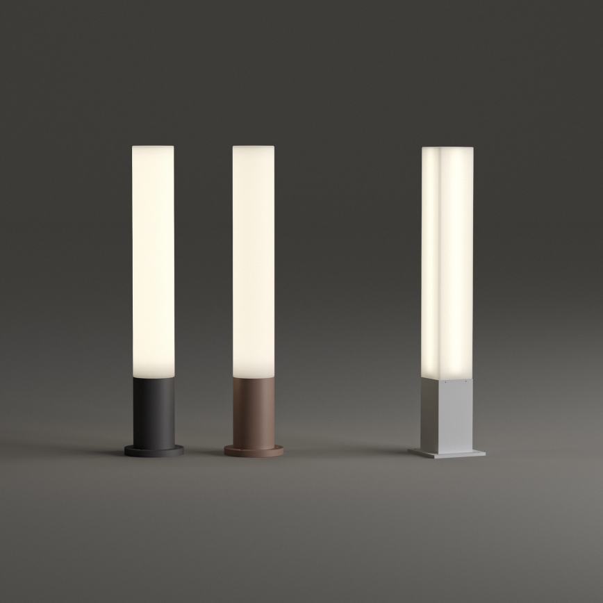 Ideal Lux - Lampă de exterior EDO OUTDOOR 1xGX53/15W/230V 80 cm IP65 maro