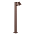Ideal Lux - Lampă de exterior GAS 1xGU10/35W/230V 80 cm IP43 maro