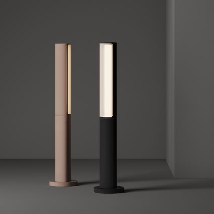 Ideal Lux - Lampă LED de exterior ETERE LED/9,5W/230V 4000K 60 cm CRI 90 IP44 maro