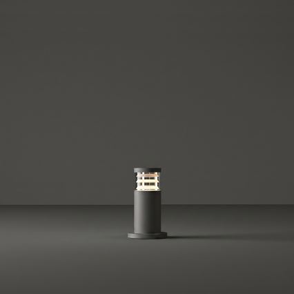 Ideal Lux - Lampă de exterior TRONCO 1xE27/42W/230V 25 cm IP65 antracit