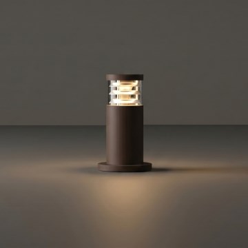 Ideal Lux - Lampă de exterior TRONCO 1xE27/42W/230V 25 cm IP65 maro