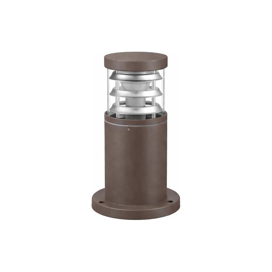 Ideal Lux - Lampă de exterior TRONCO 1xE27/42W/230V 25 cm IP65 maro