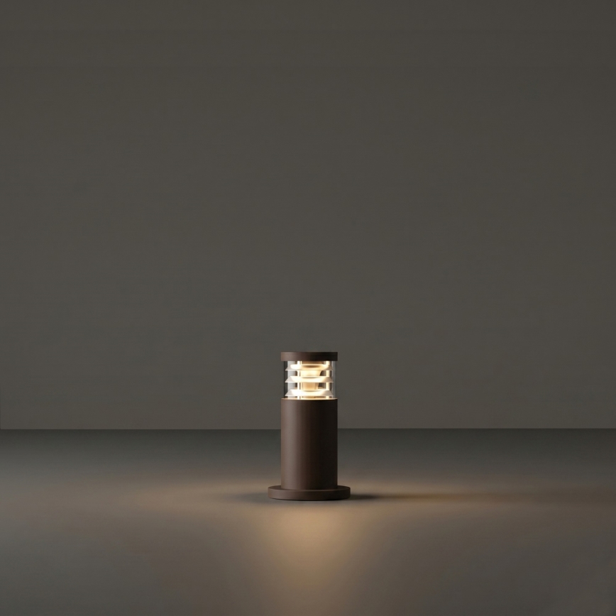 Ideal Lux - Lampă de exterior TRONCO 1xE27/42W/230V 25 cm IP65 maro
