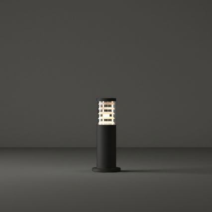 Ideal Lux - Lampă de exterior TRONCO 1xE27/42W/230V 40 cm IP65 neagră