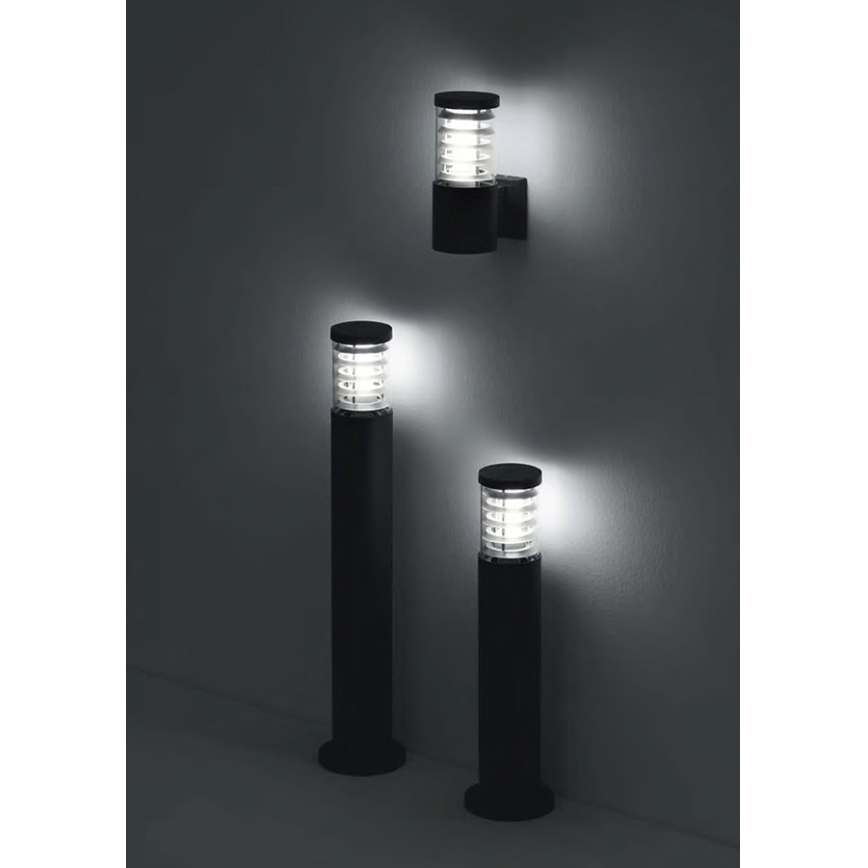 Ideal Lux - Lampă de exterior TRONCO 1xE27/42W/230V 60 cm IP65 gri