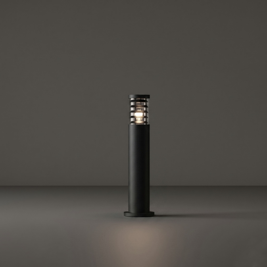 Ideal Lux - Lampă de exterior TRONCO, 1xE27/42W/230V, 60 cm, IP65, negru